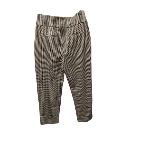 Express Editor Houndstooth High Waisted Straight Ankle Pant Size M - Picture 6 of 6